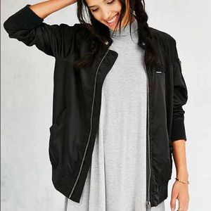 Members Only Satin Bomber Jacket (UO)